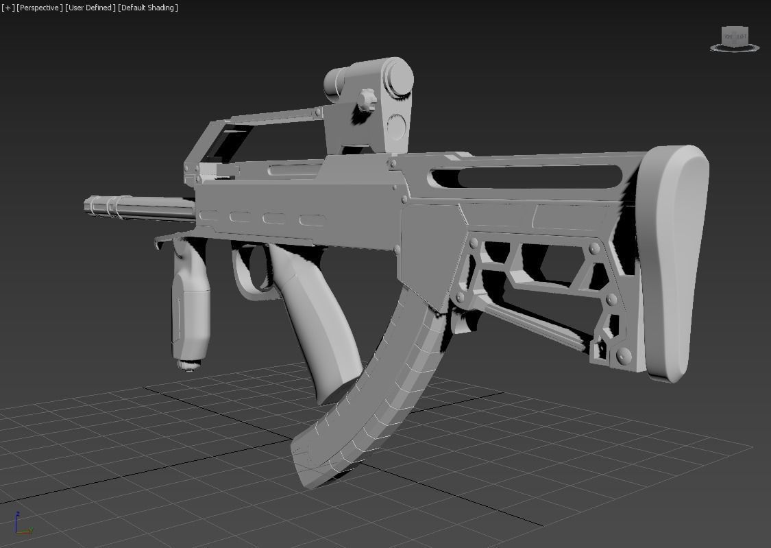 Machine Gun 3D model_1