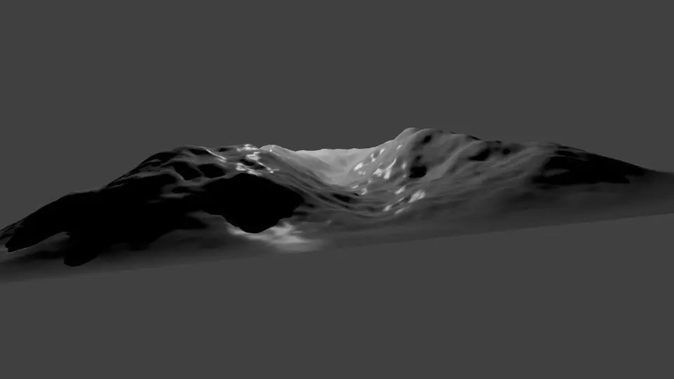 terrain 3d test Free 3D model