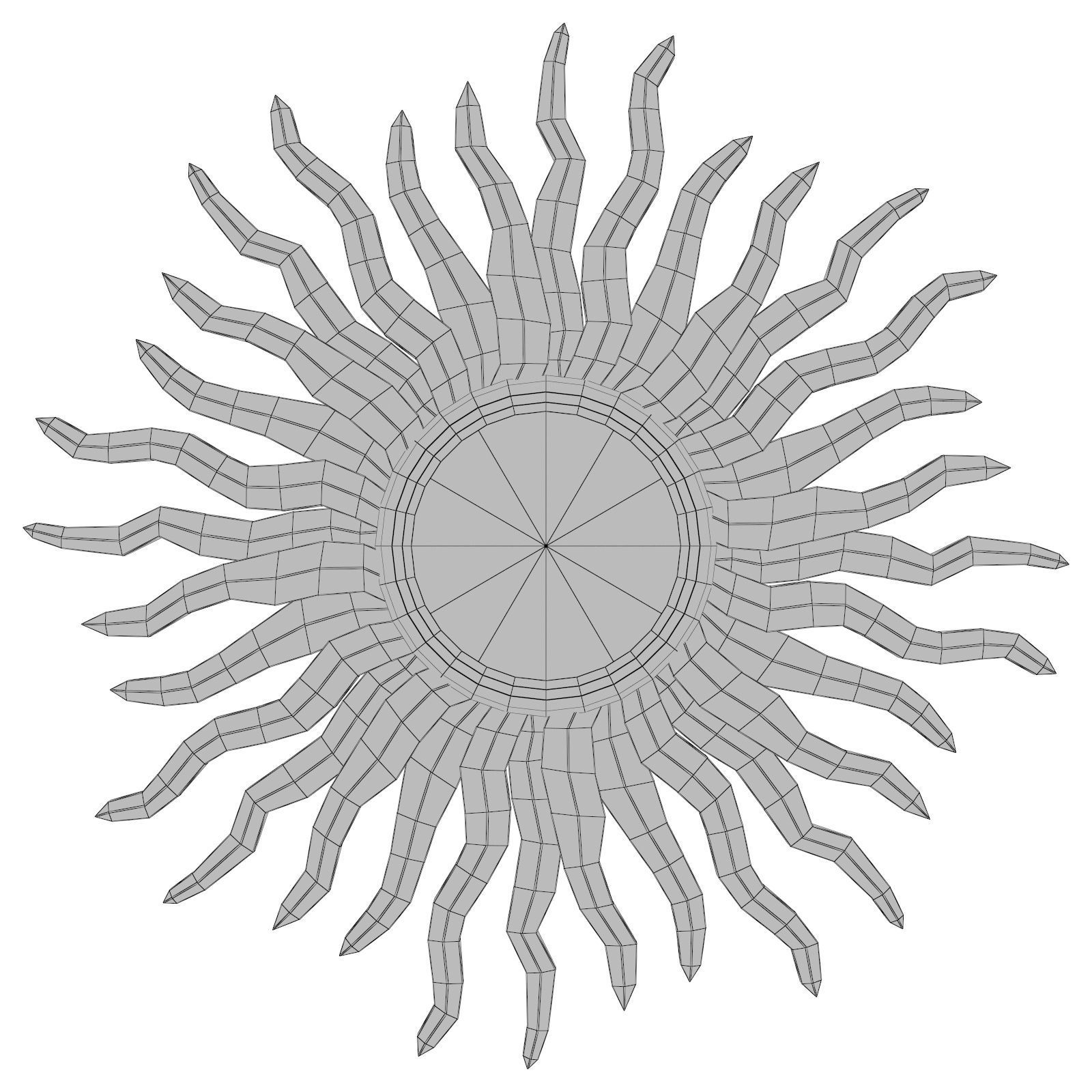 Mirror Medina Eichholtz 112839 3D model_2