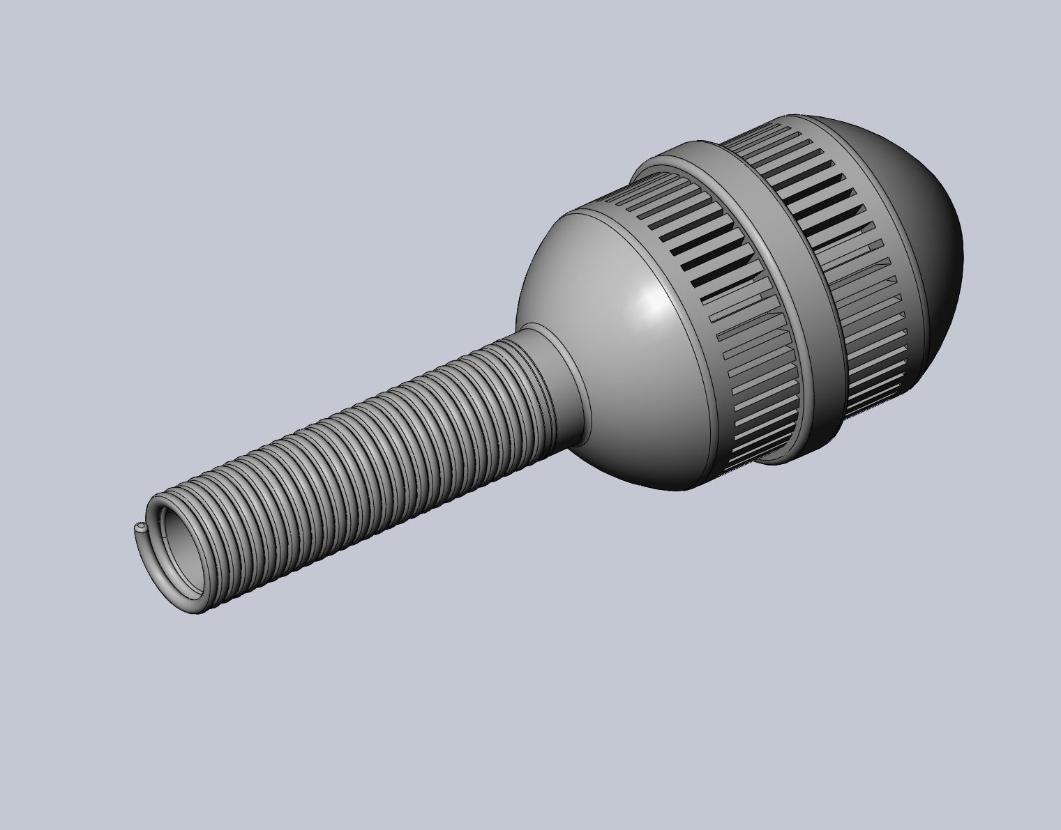 Star Wars Vibro Axe Assembly Models 3D print model_2