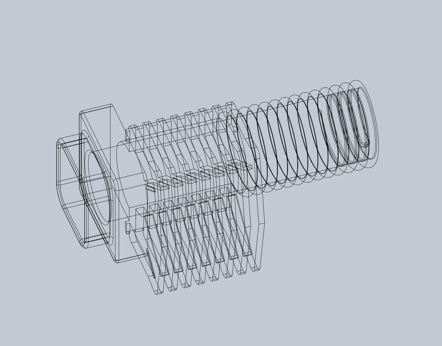 Star Wars Vibro Axe Assembly Models 3D print model_13