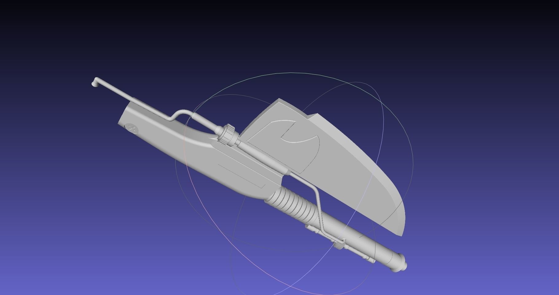 Star Wars Vibro Axe Assembly Models 3D print model_23
