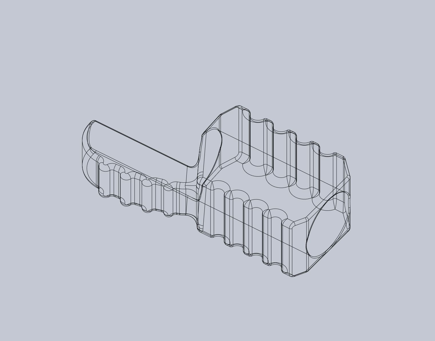 Star Wars Vibro Axe Assembly Models 3D print model_16