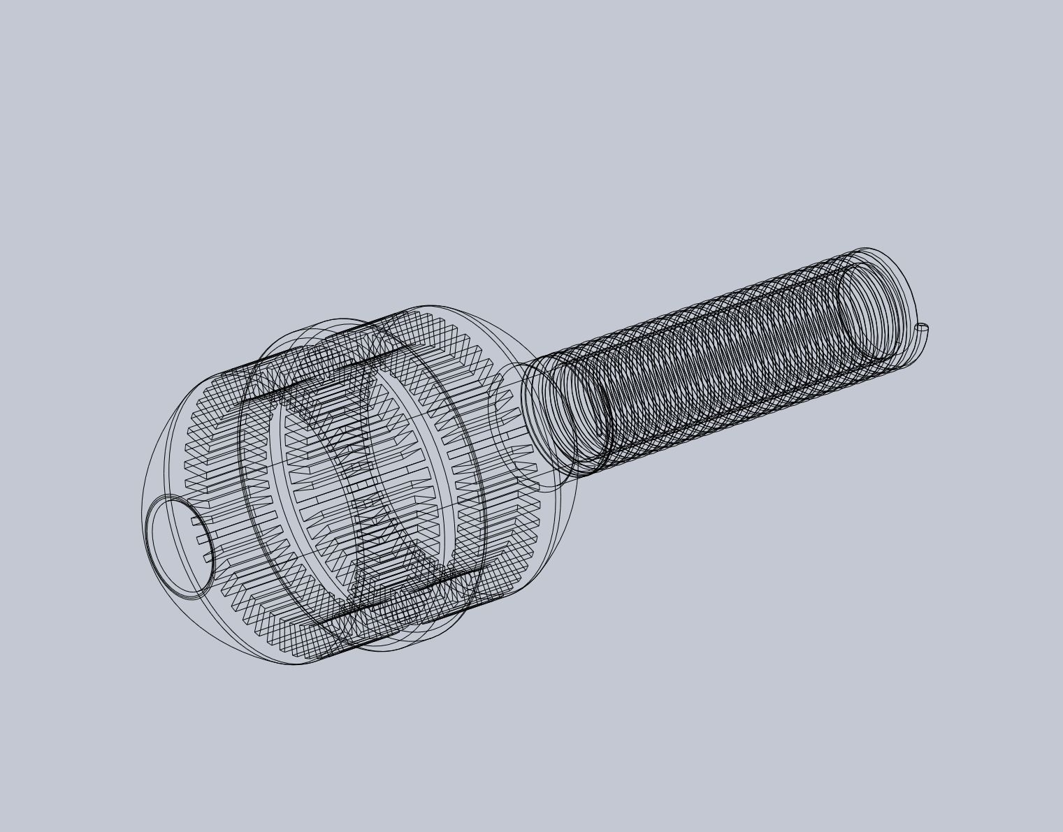 Star Wars Vibro Axe Assembly Models 3D print model_10