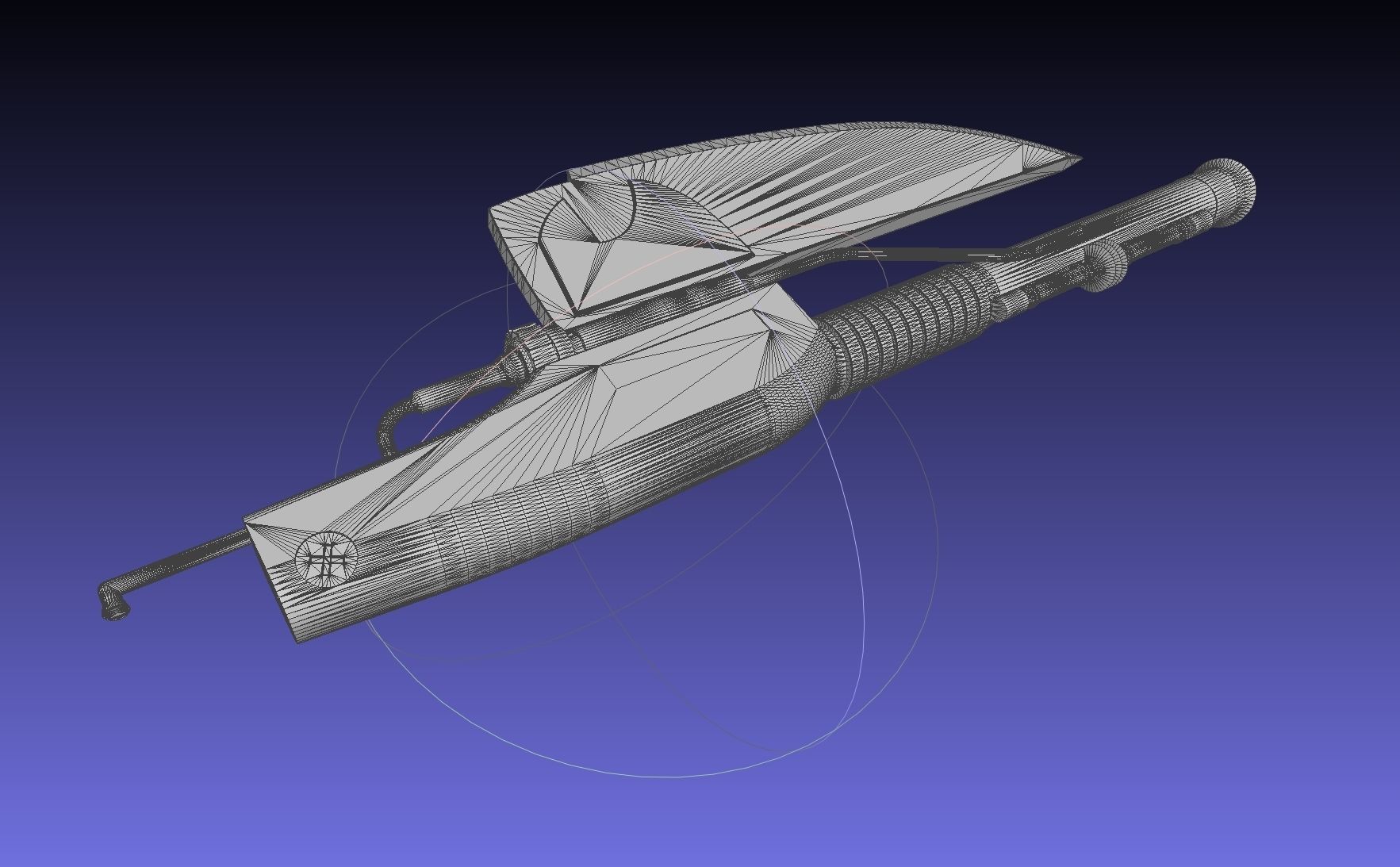 Star Wars Vibro Axe Assembly Models 3D print model_21