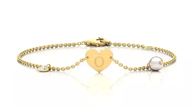 Alphabet -O- Bracelet