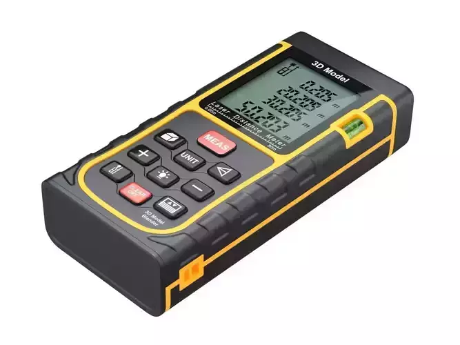 Laser Distance Meter 3D model