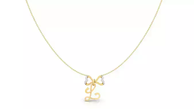 Alphabet L Pendant