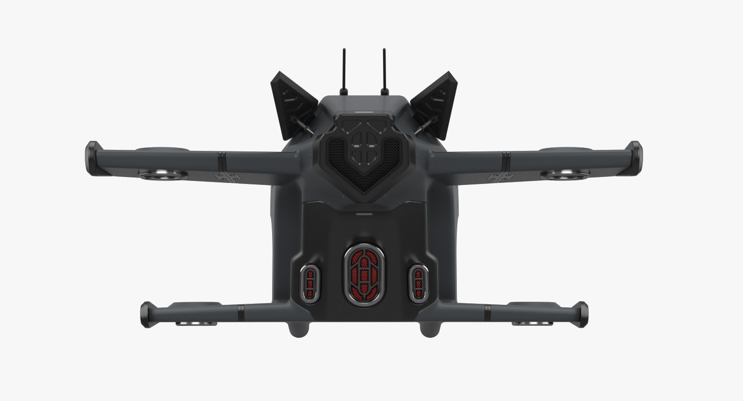Sci-Fi Drone 2 3D model_13
