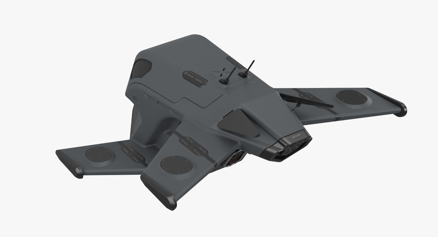 Sci-Fi Drone 2 3D model_11