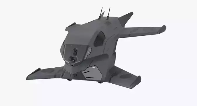 Sci-Fi Drone 2 3D model Sci-Fi Drone 2 3D model