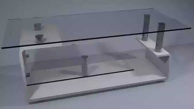 Coffee glass table