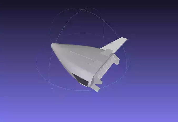Venture Star X-33 SSTO Concept Miniature 3D print model