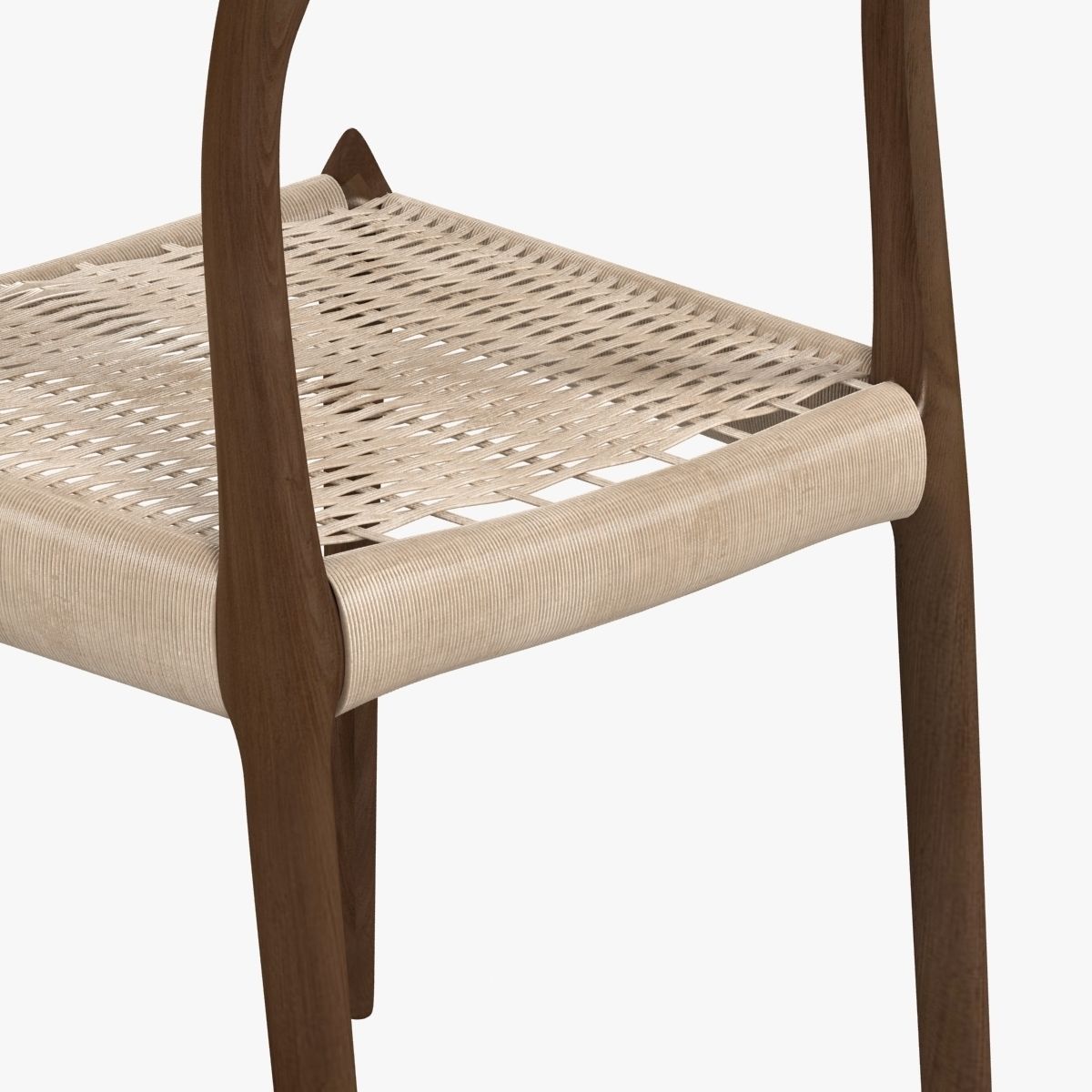 dwr Moller Model 78 Side Chair 3D model_3
