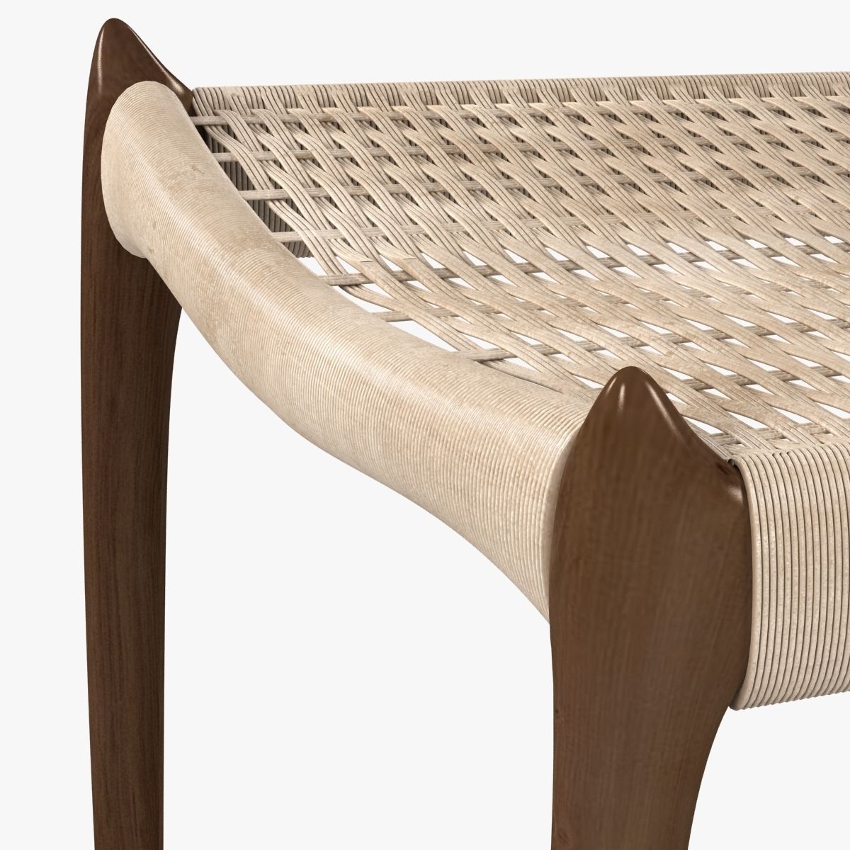 dwr Moller Model 78 Side Chair 3D model_5