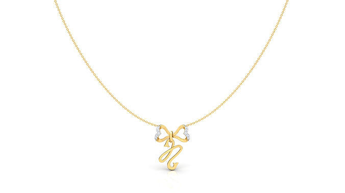Alphabet N Pendant  3D print model
