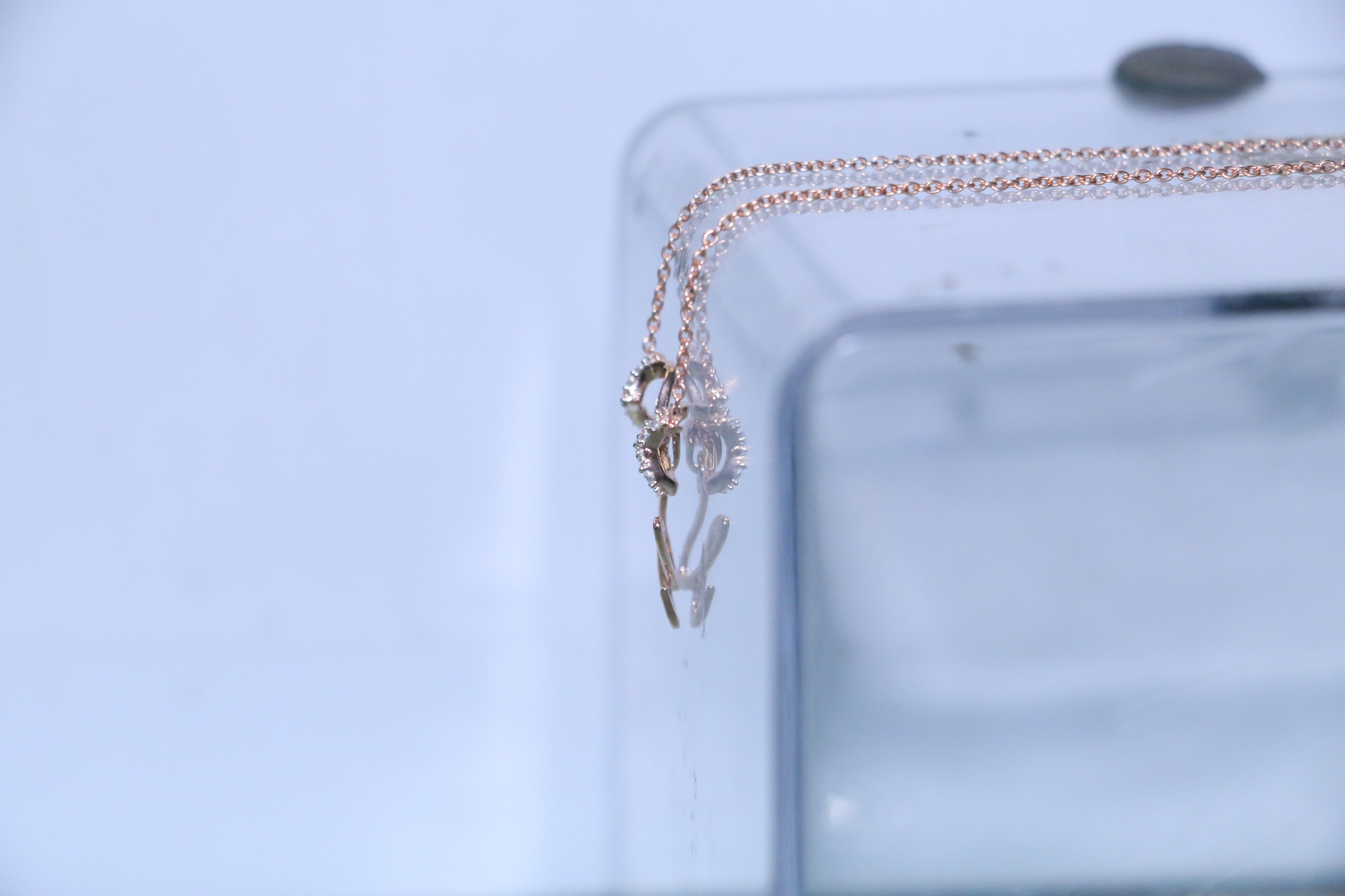 Alphabet U Pendant 3D print model_7