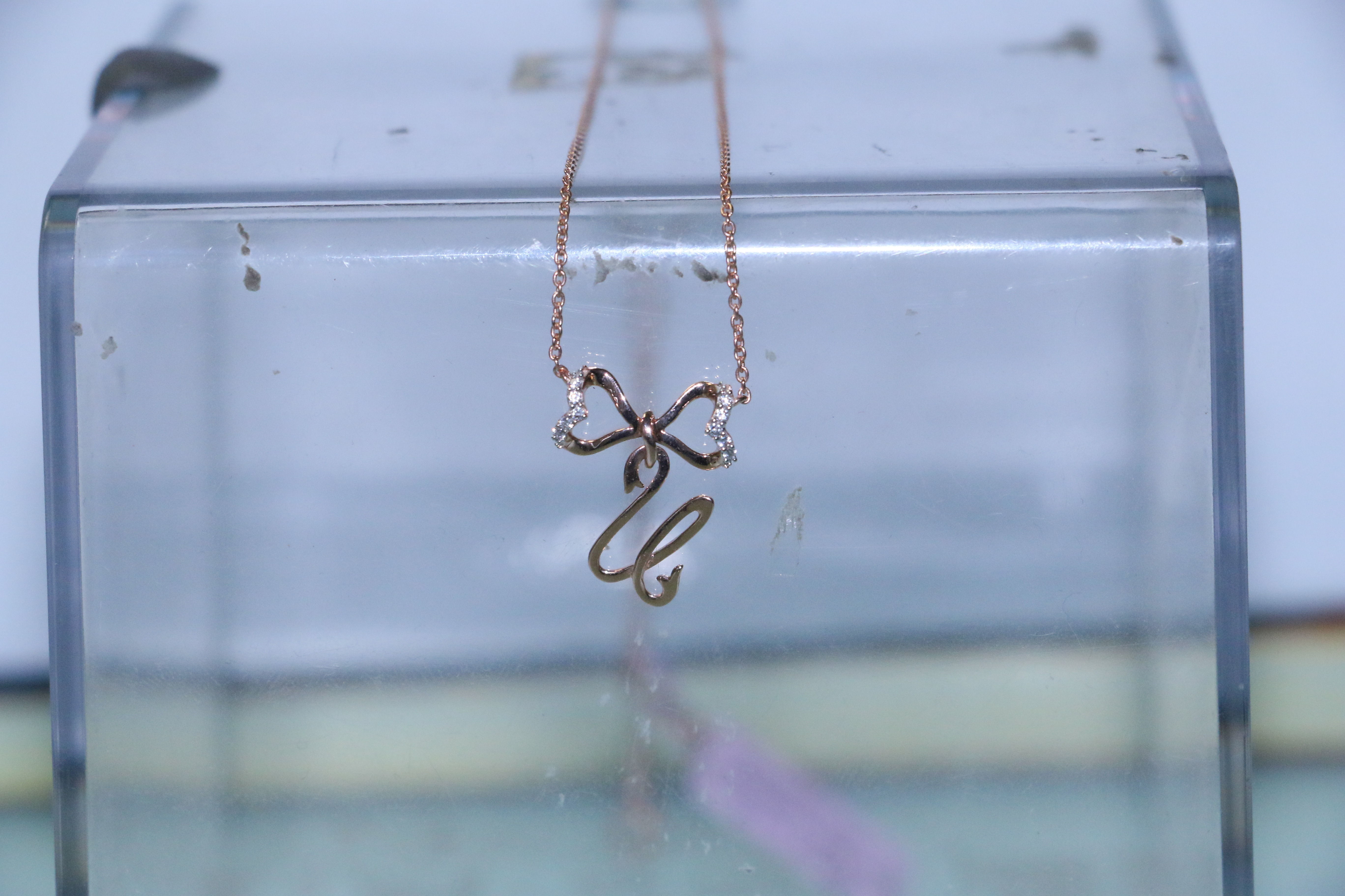 Alphabet U Pendant 3D print model_4