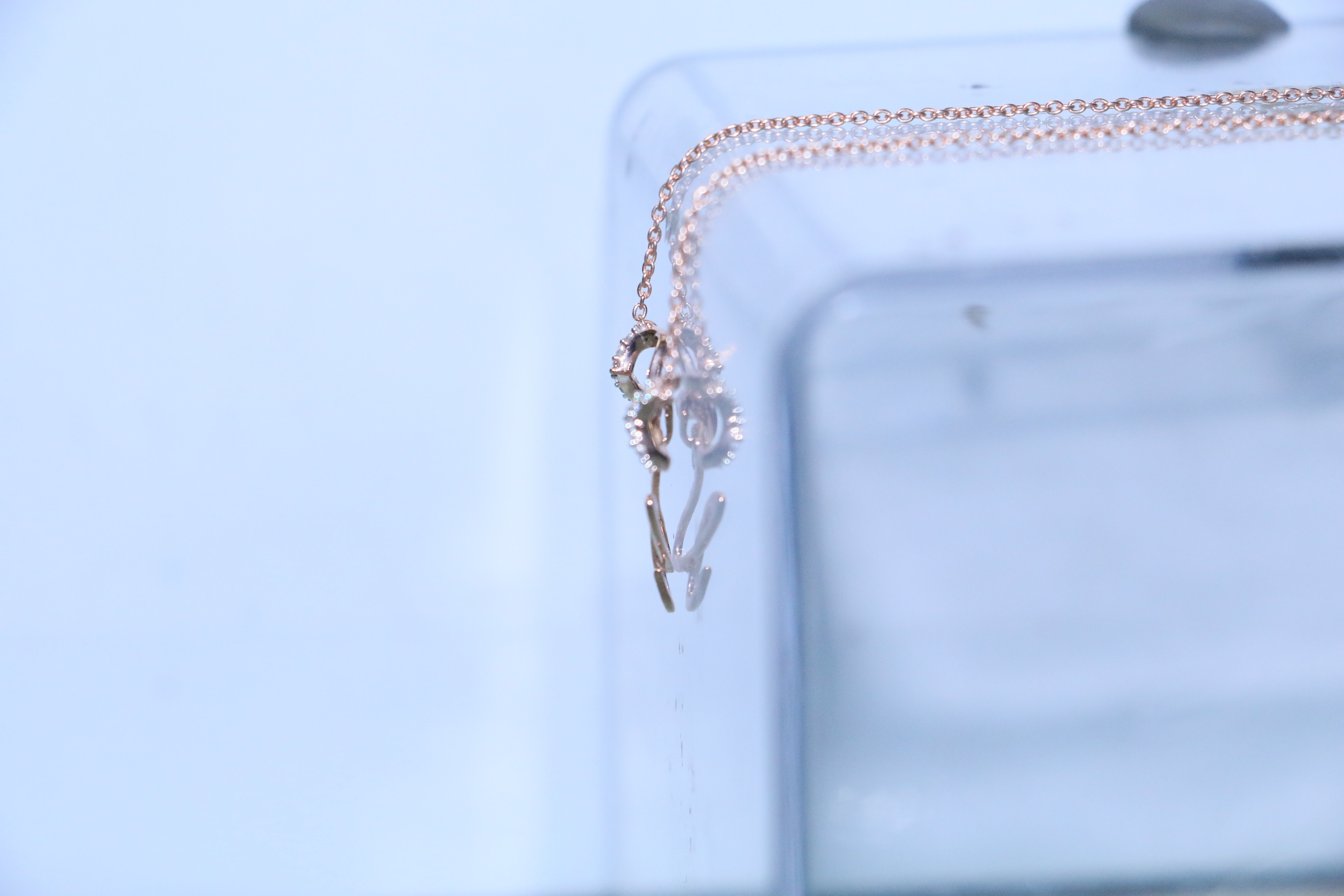 Alphabet U Pendant 3D print model_8