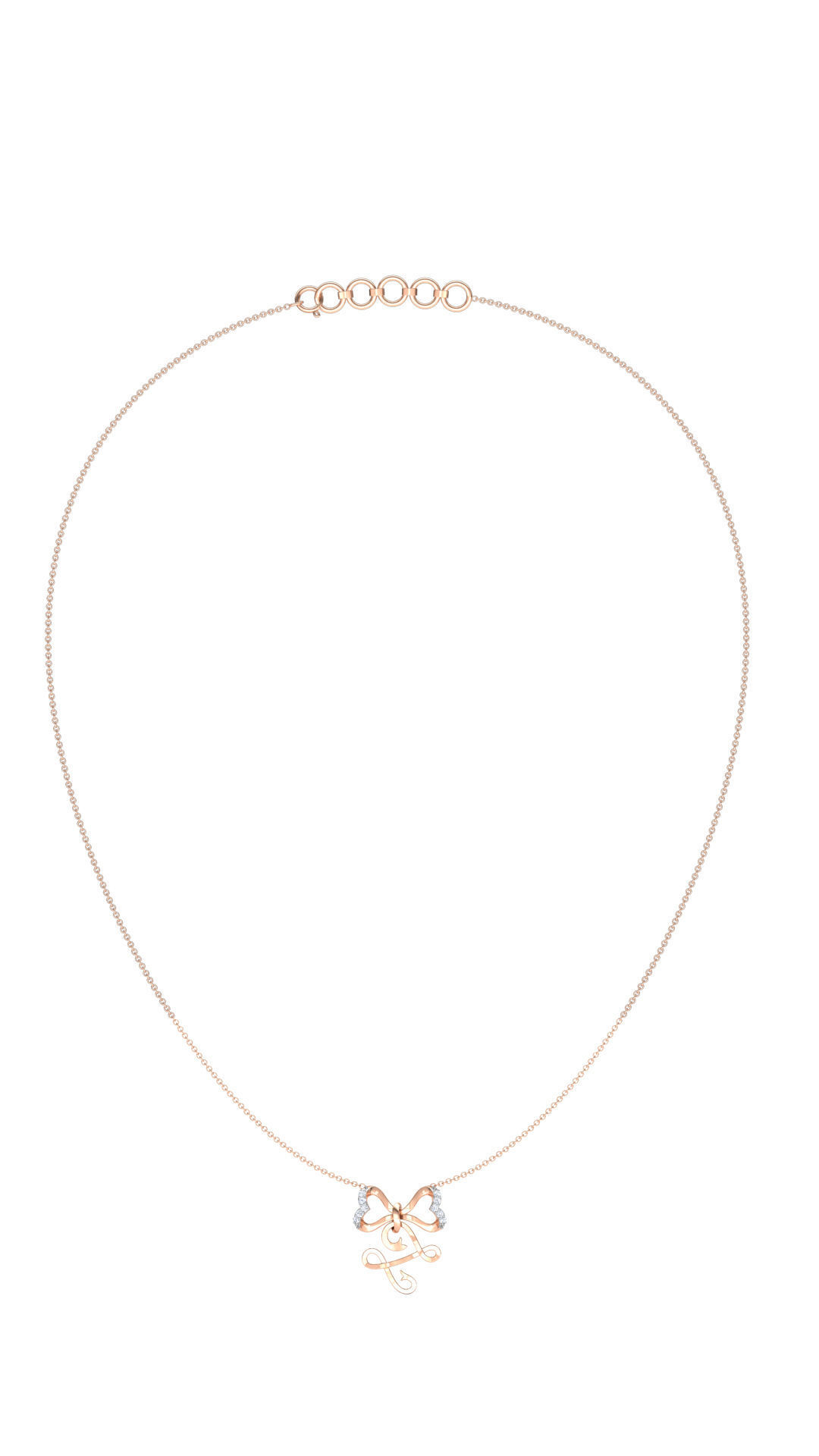 Alphabet Z Pendant 3D print model_14