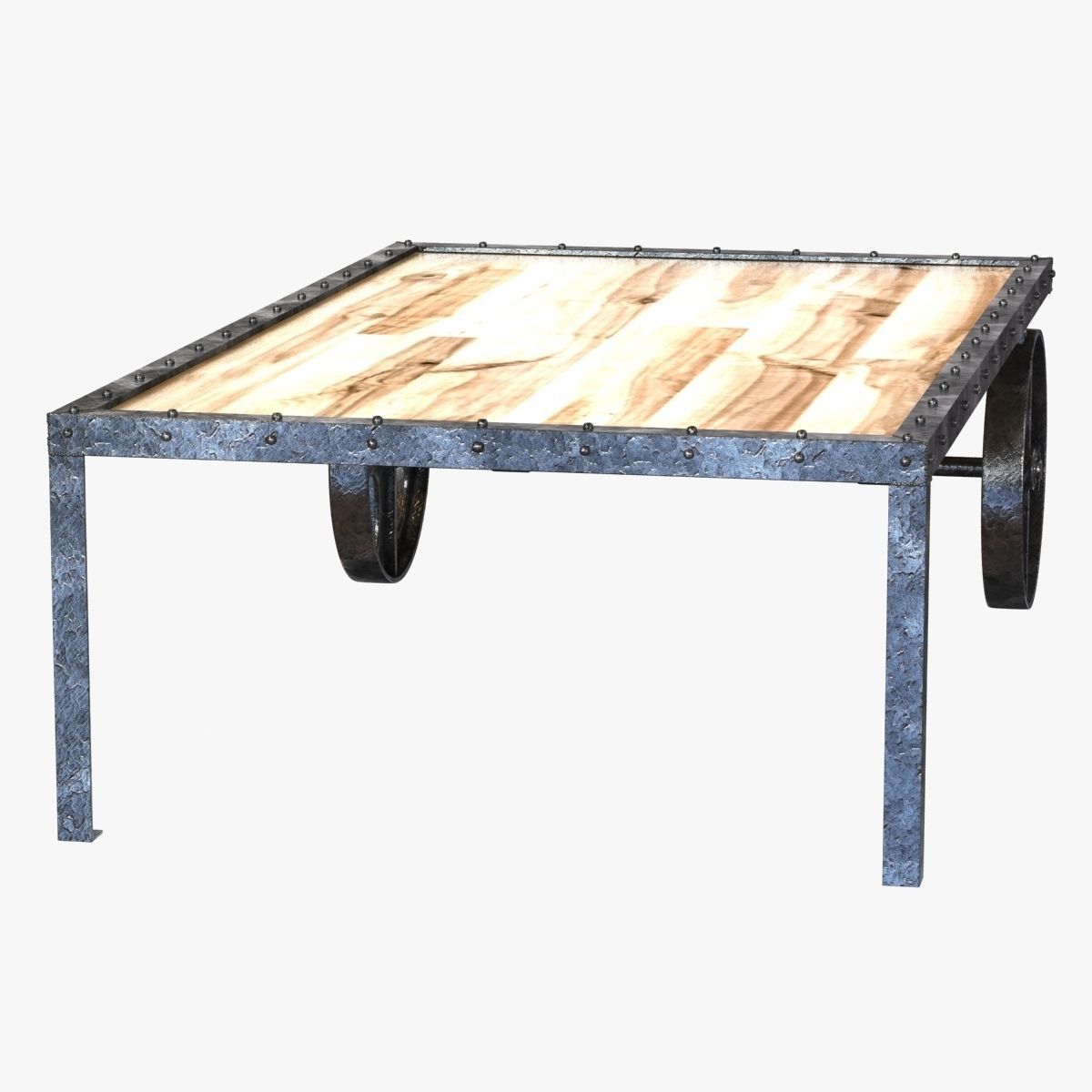 go home transfer cart 3D model_1