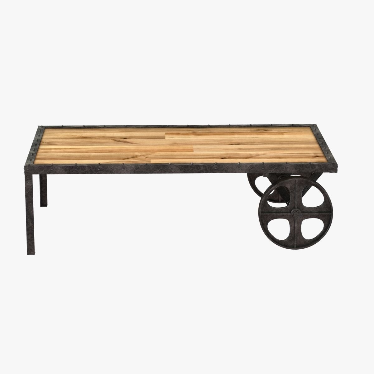 go home transfer cart 3D model_2