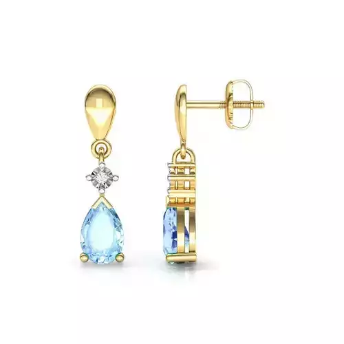 Dripping Drop Earring 