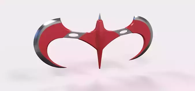 Batarang of Robin from movie Batman and Robin 1997 3D model
