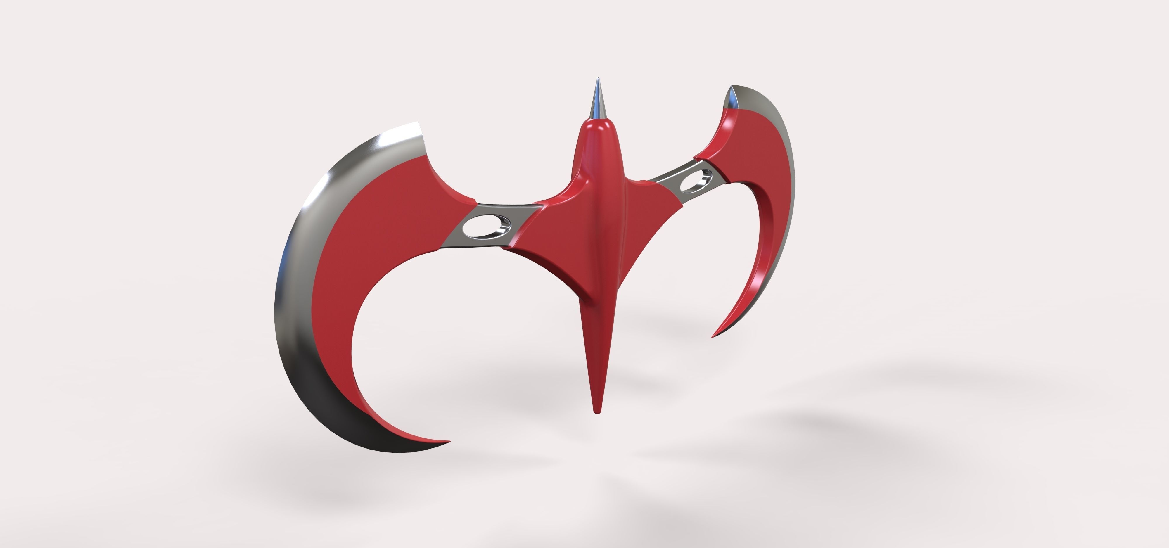 Batarang of Robin from movie Batman and Robin 1997 3D model_1