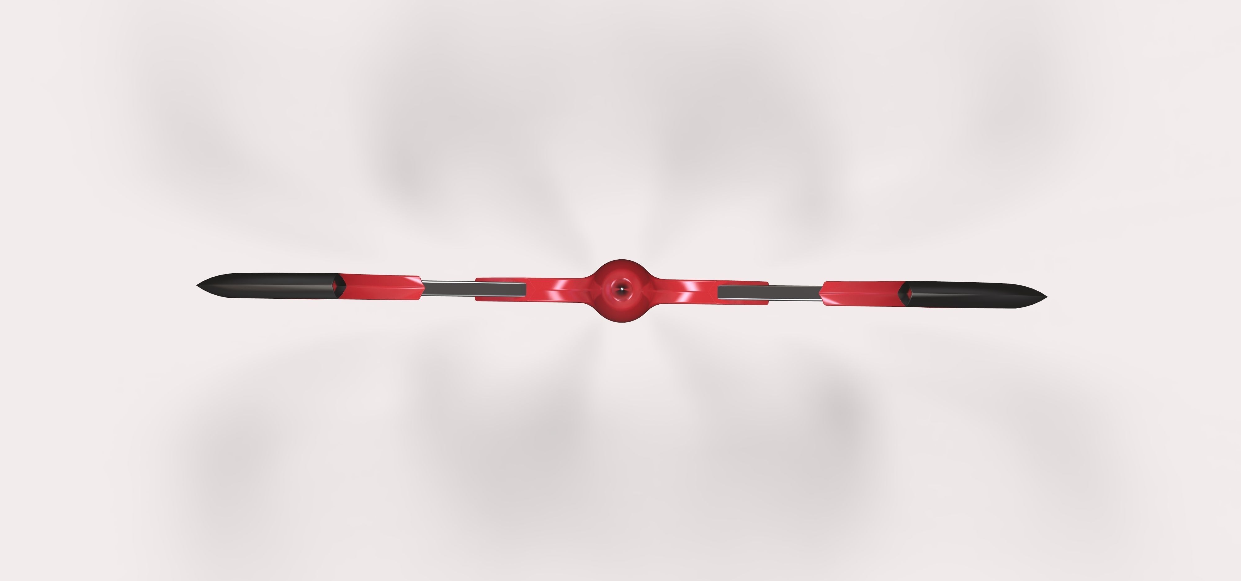 Batarang of Robin from movie Batman and Robin 1997 3D model_6