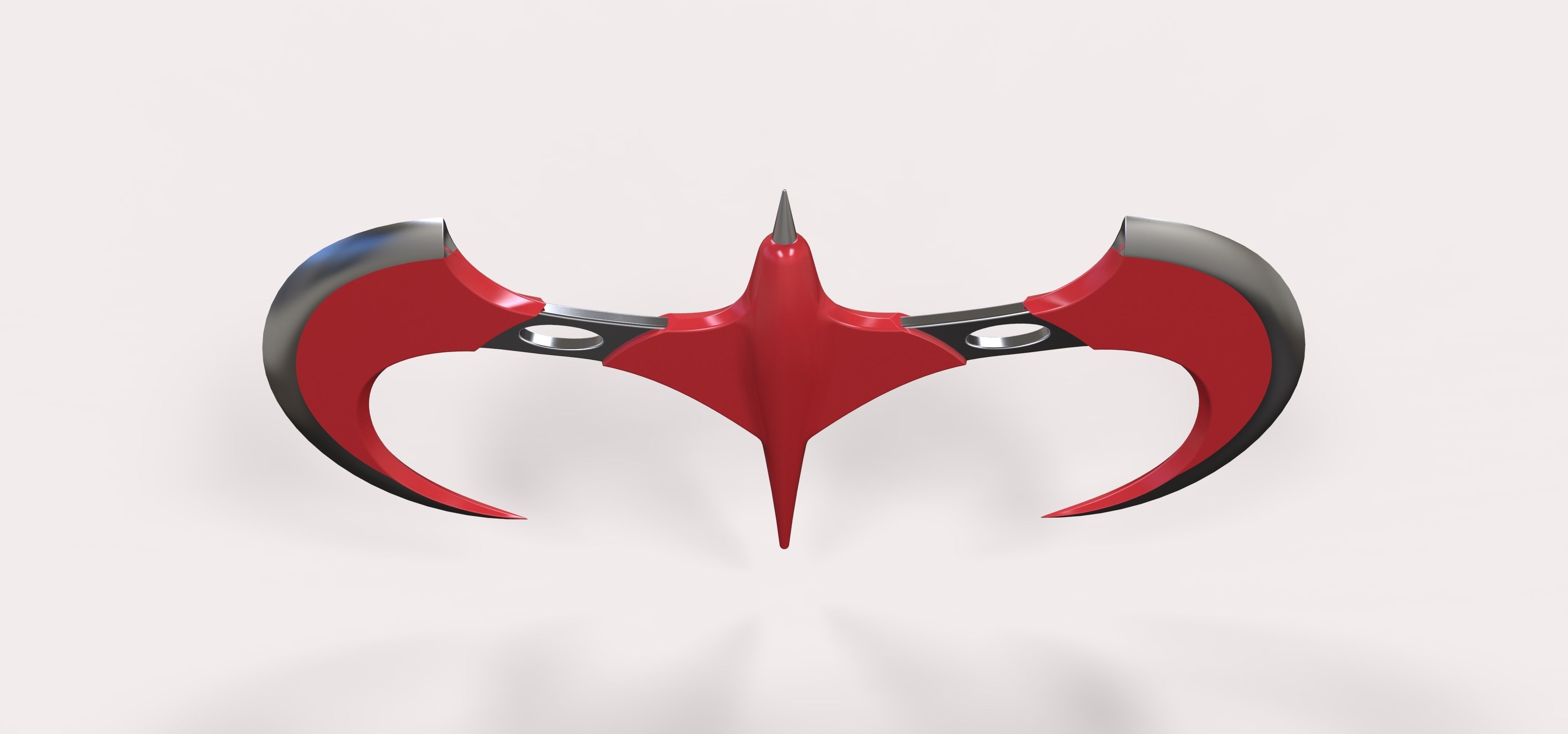 Batarang of Robin from movie Batman and Robin 1997 3D model_5