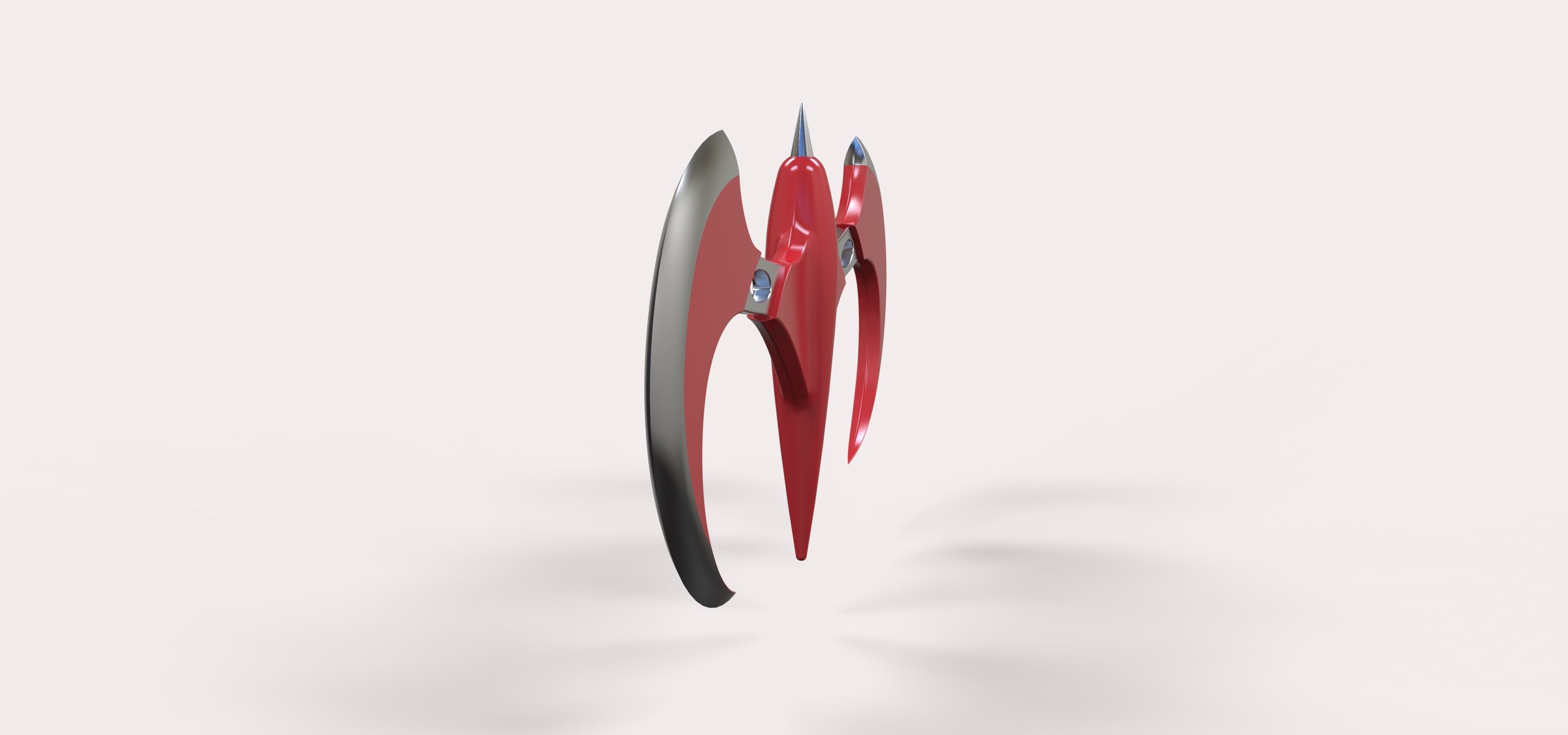 Batarang of Robin from movie Batman and Robin 1997 3D model_2