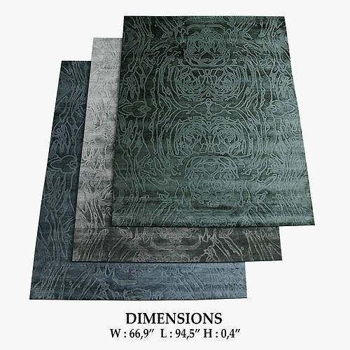 Rudis Rugs 235 3D model