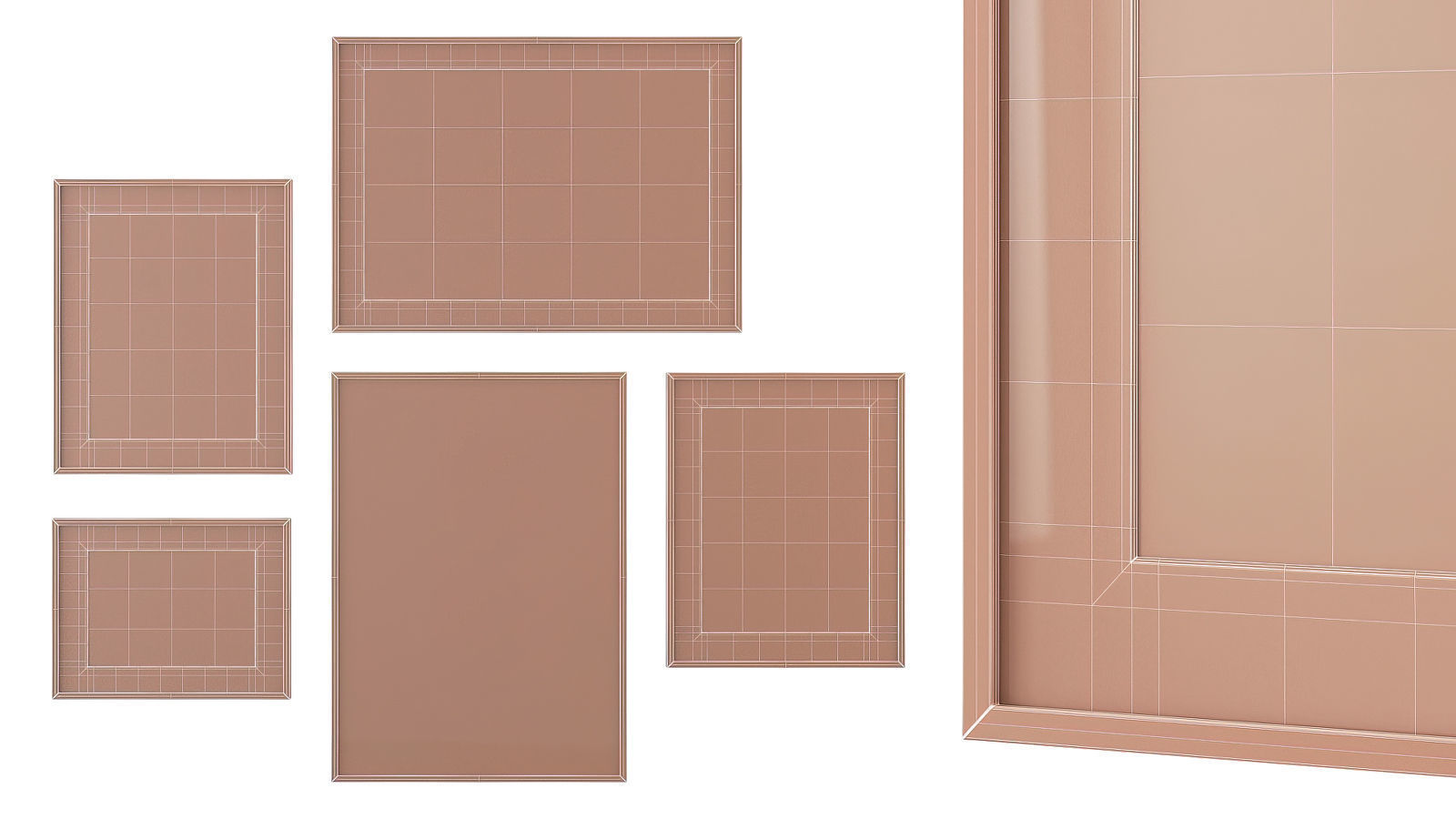 Posters for kitchen 3D model_8