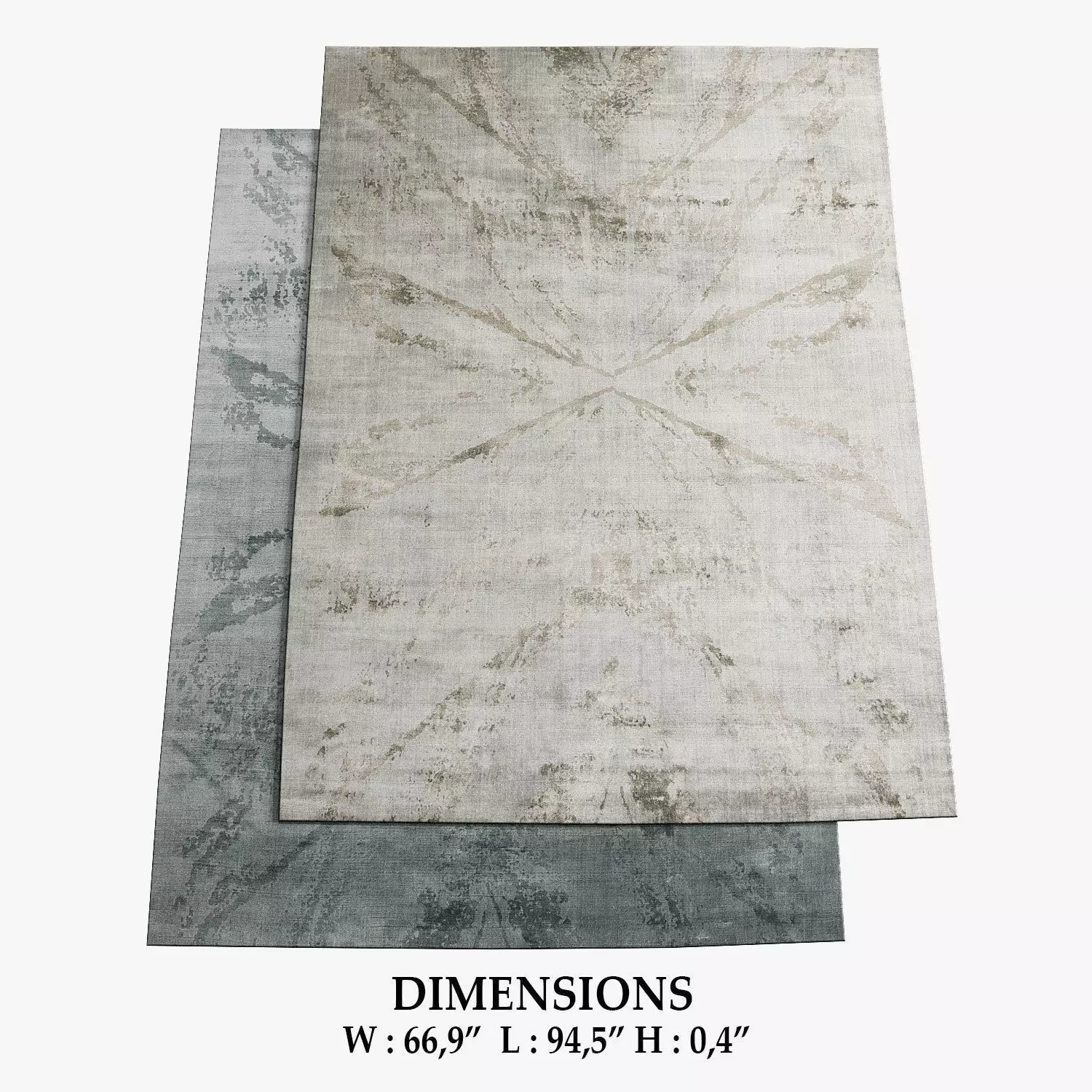 Shimo Rugs 240 3D model_0