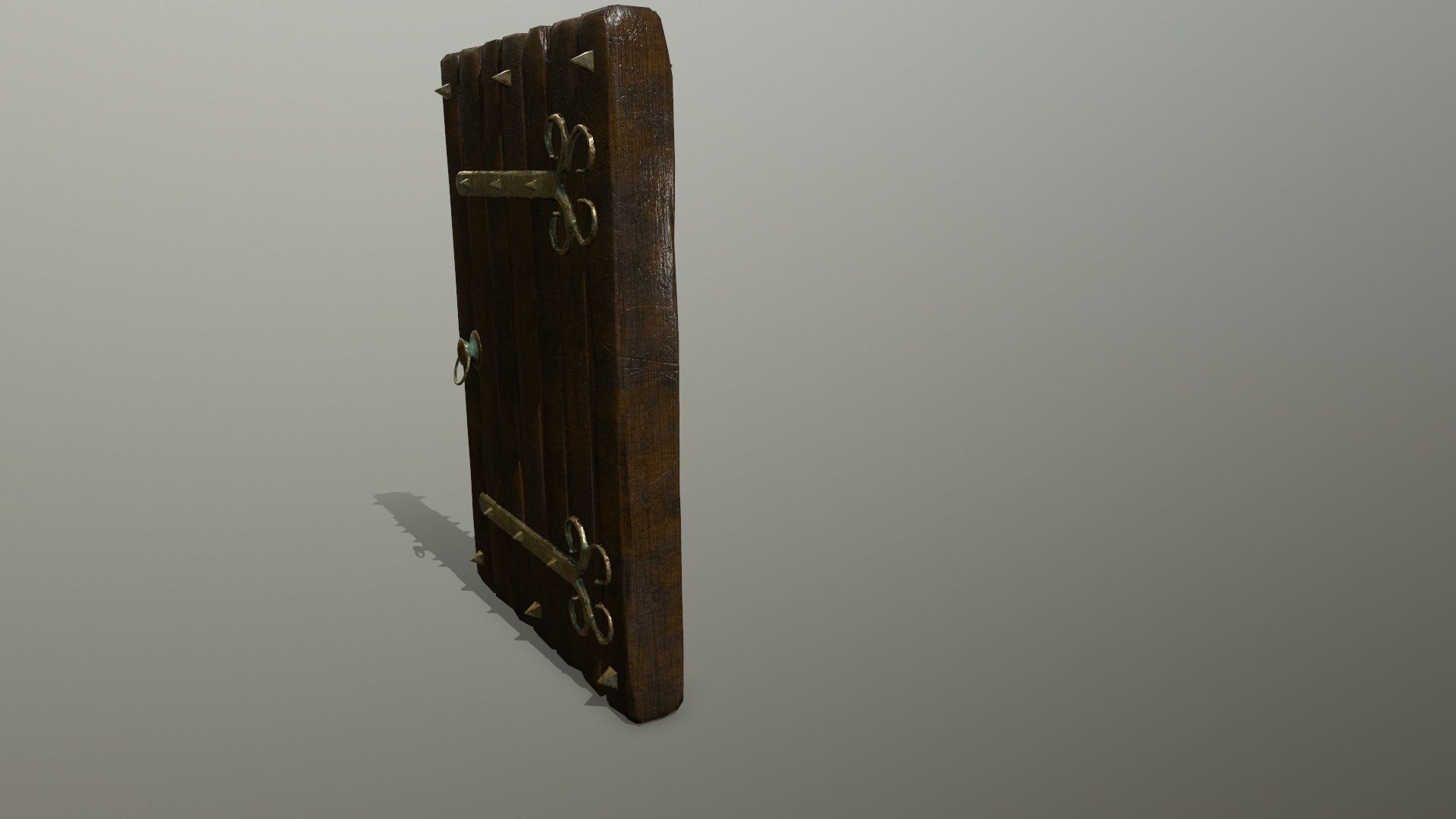 door 1 stone Low-poly 3D model_18