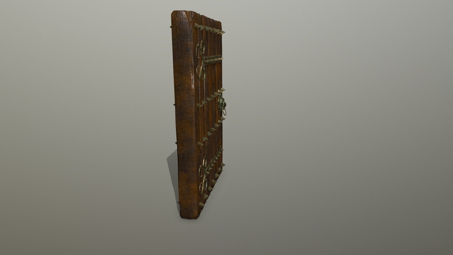 door 1 stone Low-poly 3D model_15