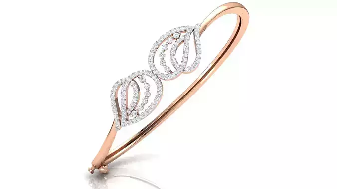 Dual Shell Curve Bracelet