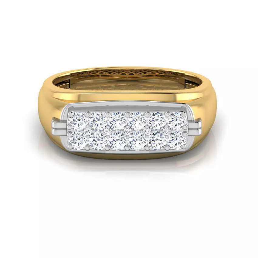 Sandy Ring For Men 3D print model