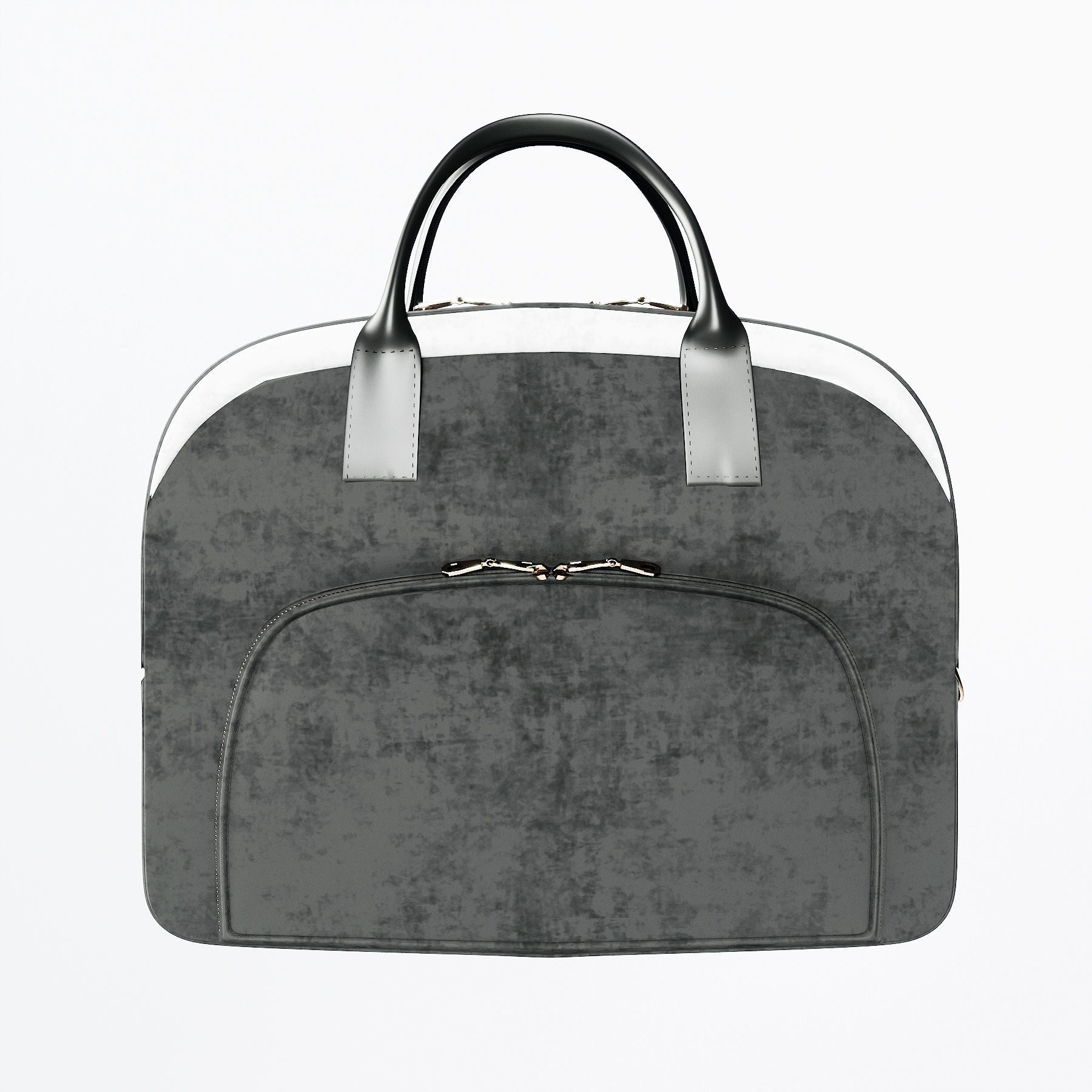 Hand Bag 4 Colours 3D model_1