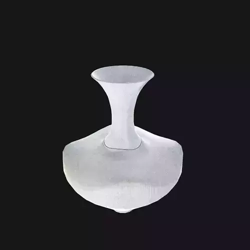 Art Deco Vase 02 Low-poly 3D model