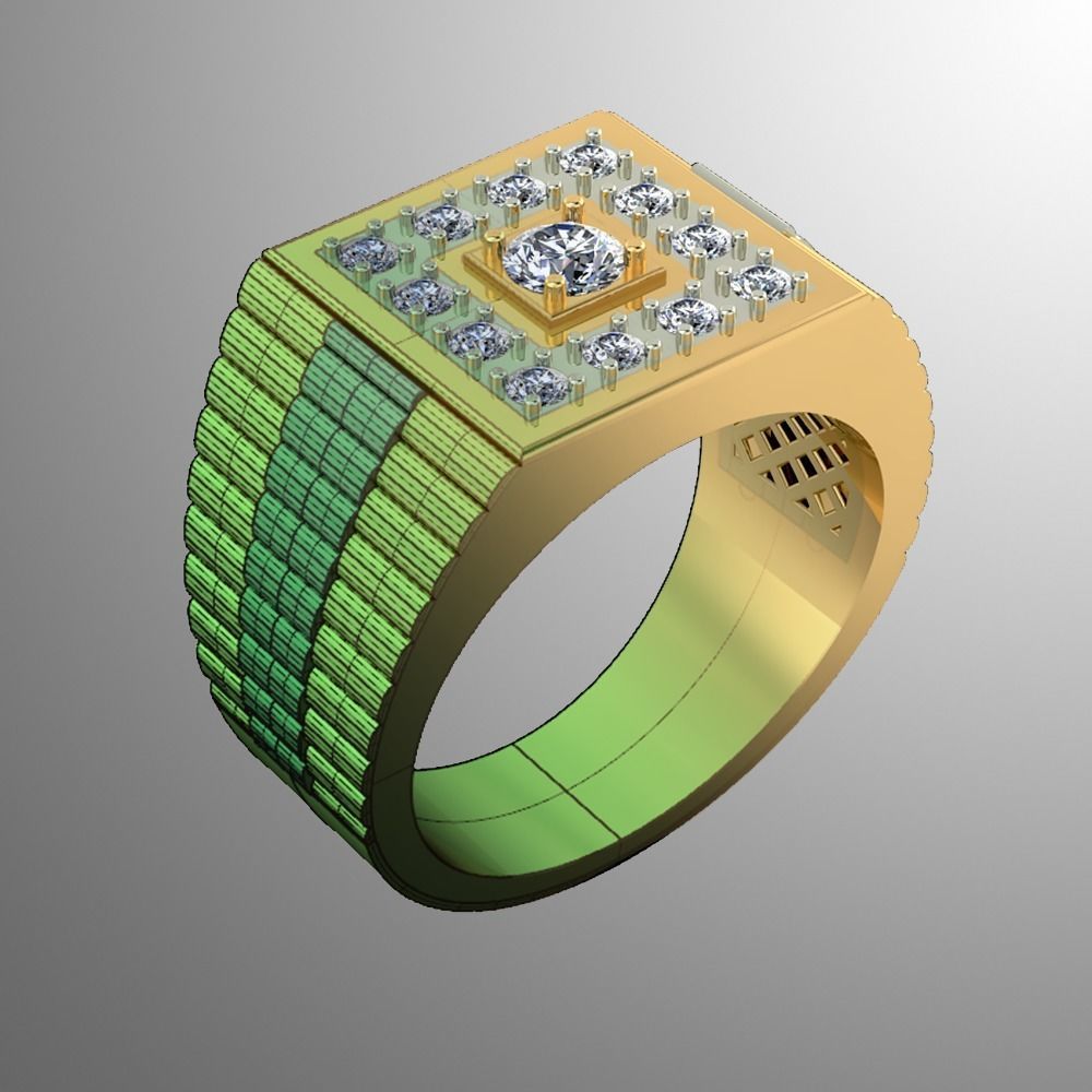 Ring bi 10 3D print model_1