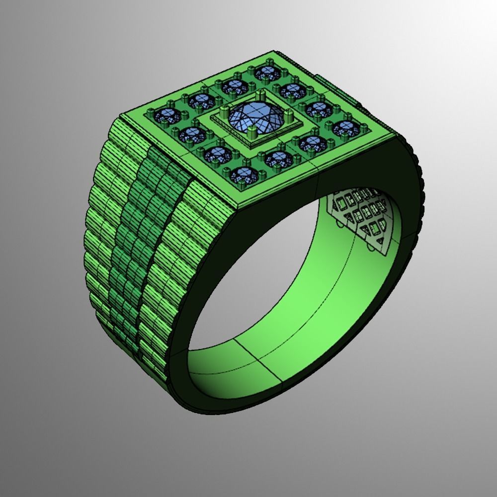 Ring bi 10 3D print model_2