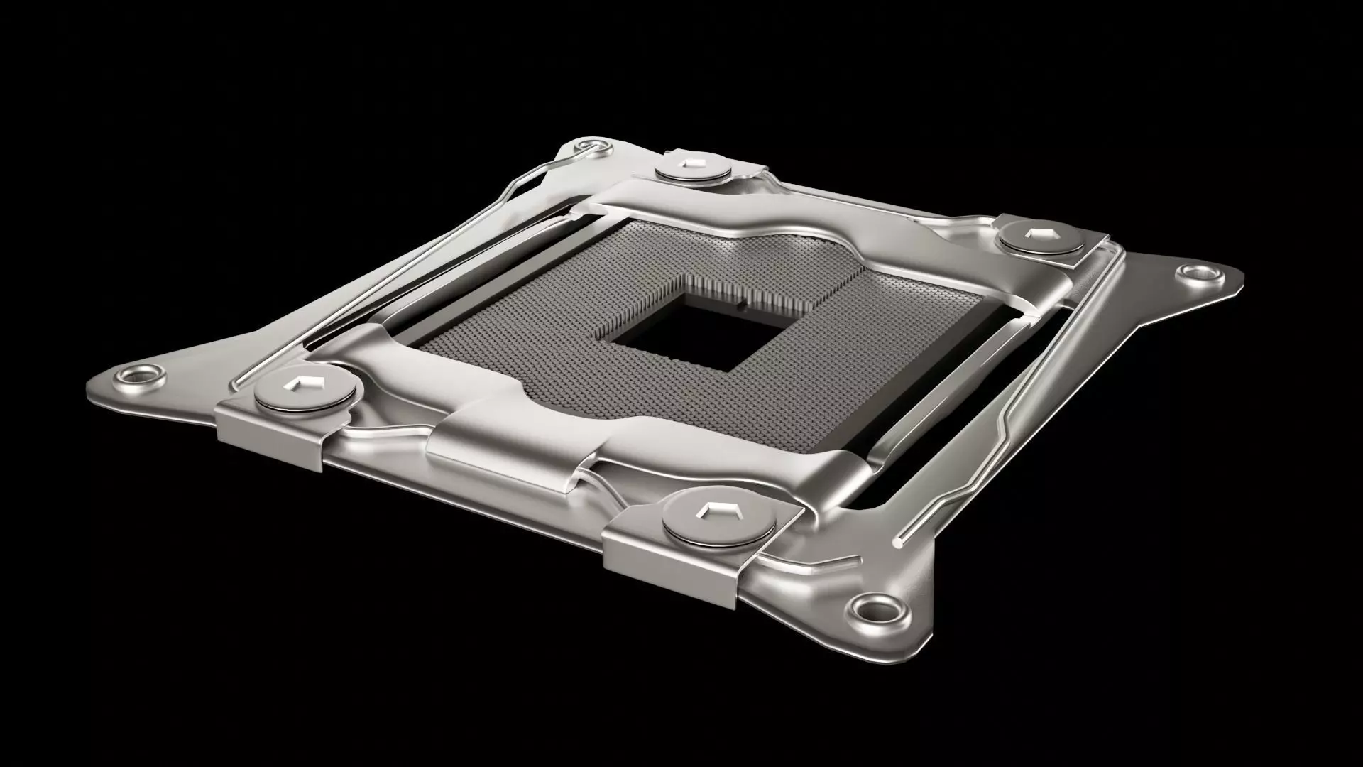 CPU Socket Free 3D model_0