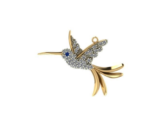 Beija Flor Brasil  3D model_5