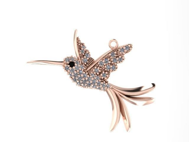 Beija Flor Brasil  3D model_2