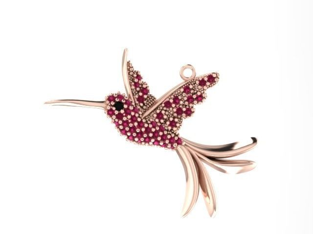 Beija Flor Brasil  3D model_11