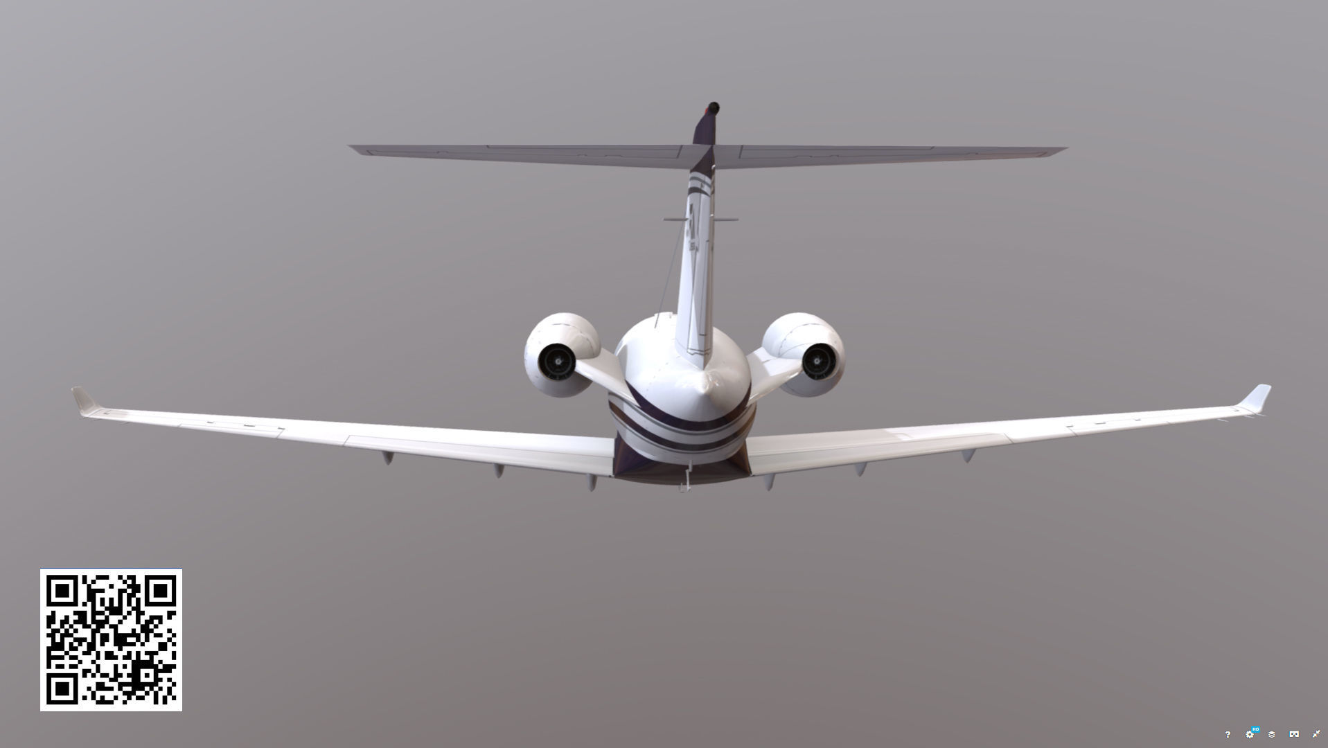 Cessna Citation M2 Low-poly 3D model_6