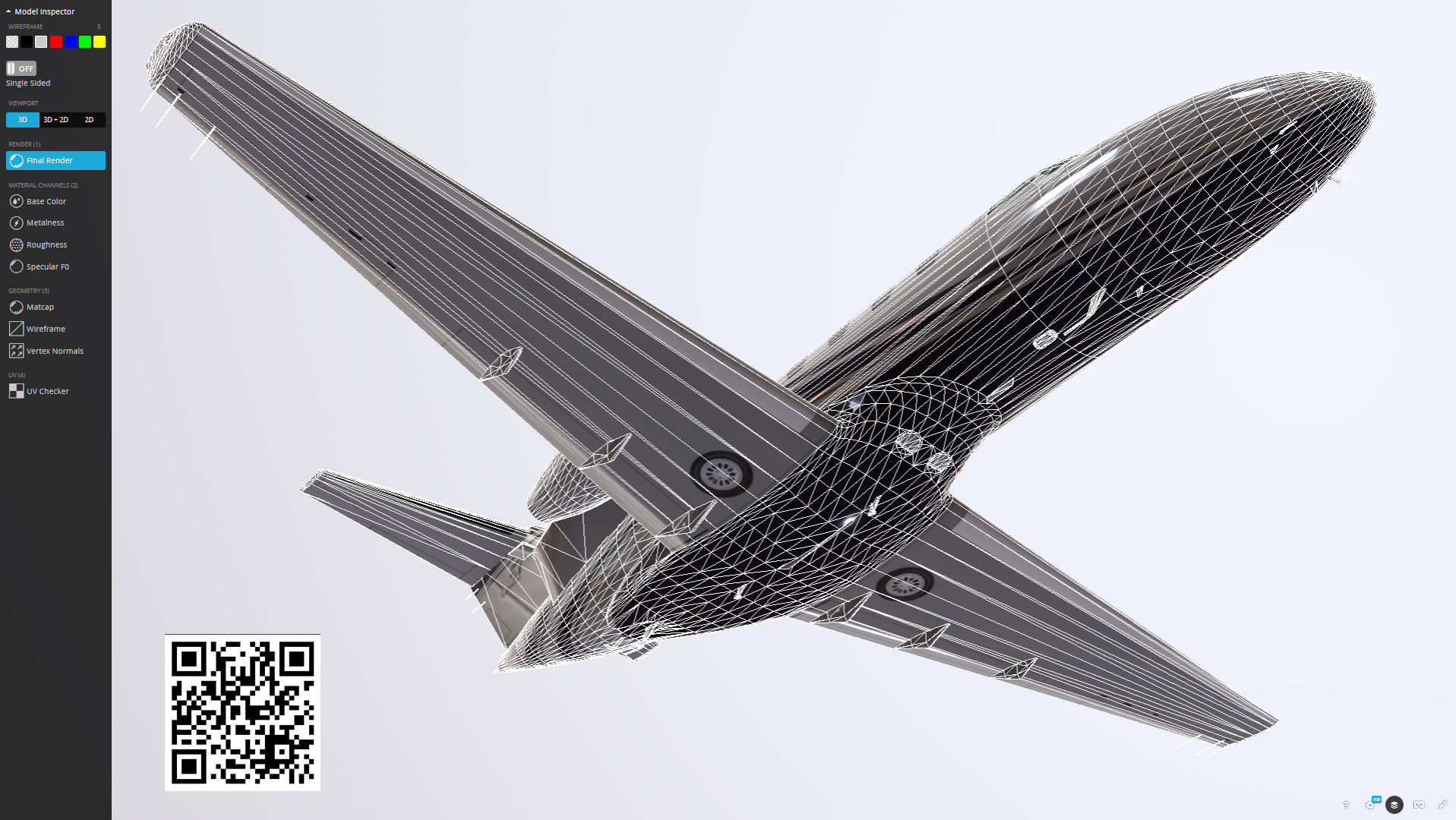 Cessna Citation M2 Low-poly 3D model_9