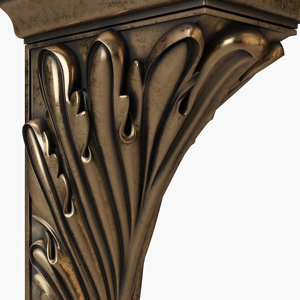 Corbel cnc 3D model_3
